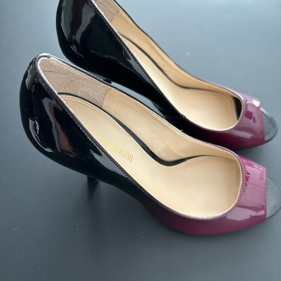 Enzo Angiolini Peep Toe Pumps - Picture 3 of 4